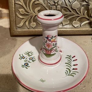 Lallier a Moustier of France candlestick holder for Marshall Fields